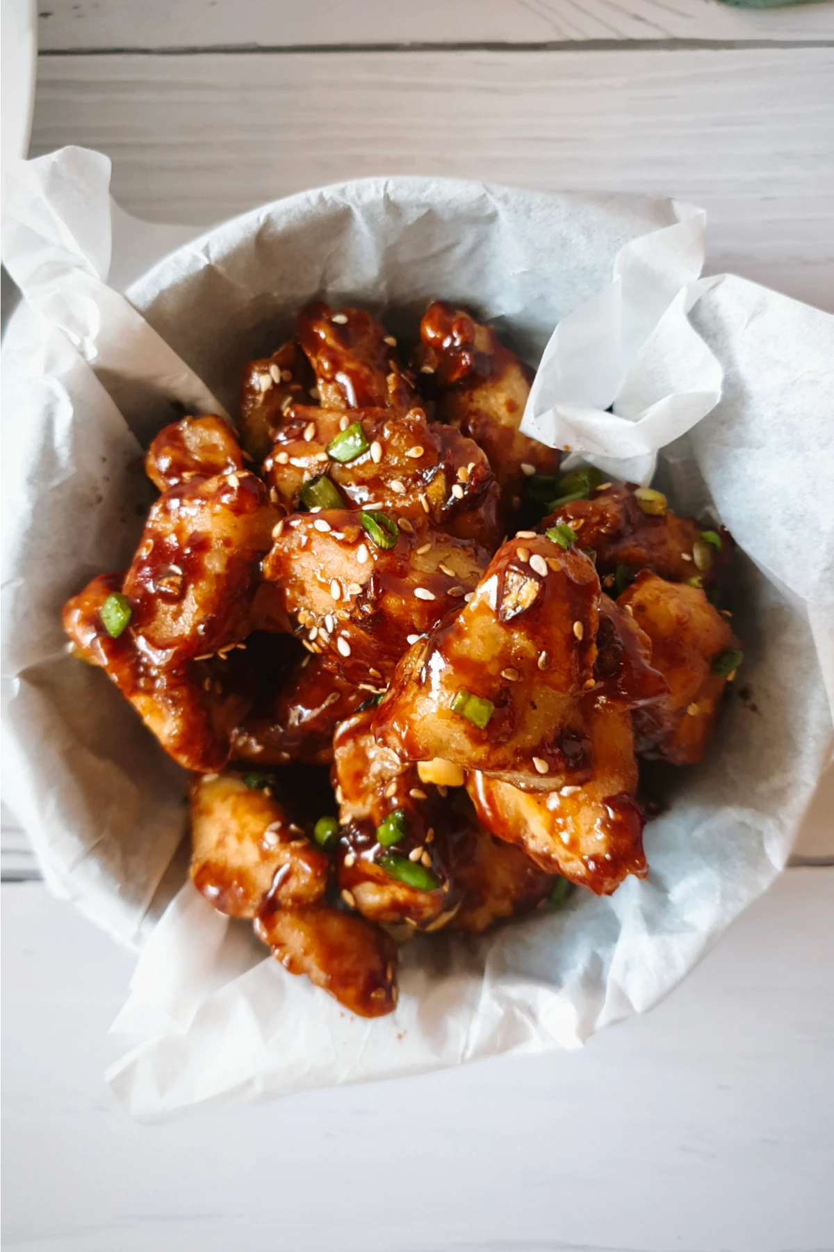 Crispy soy garlic Korean fried chicken